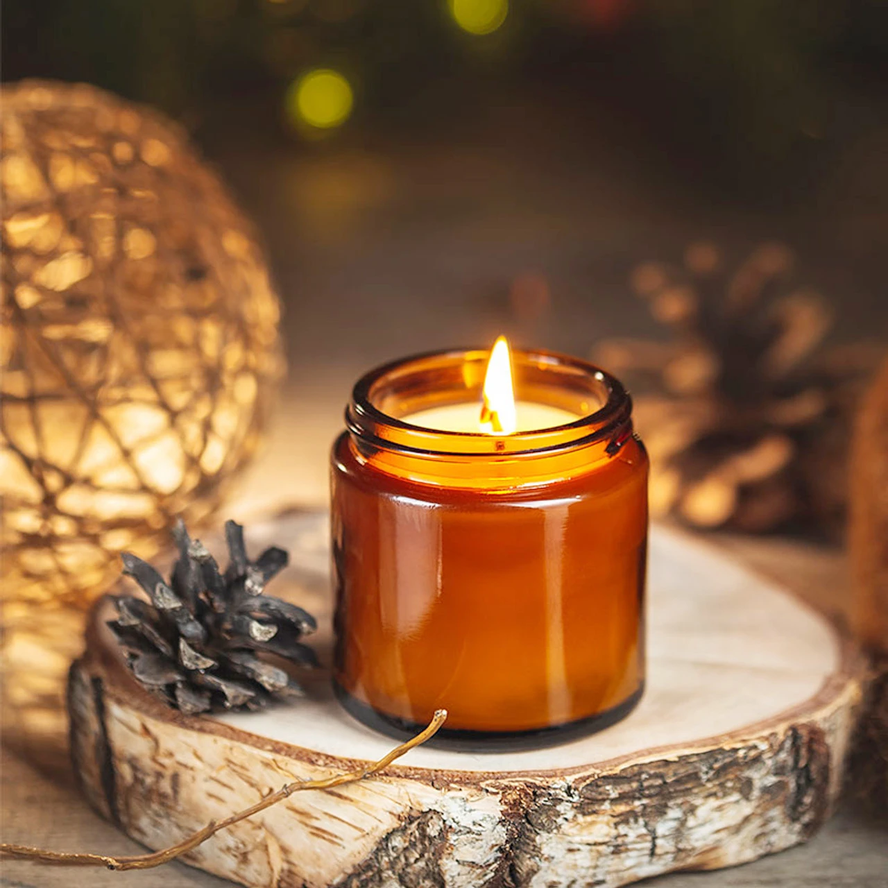 Candle Making Jars With Lids - Frascos de Vidro para Velas, Frascos