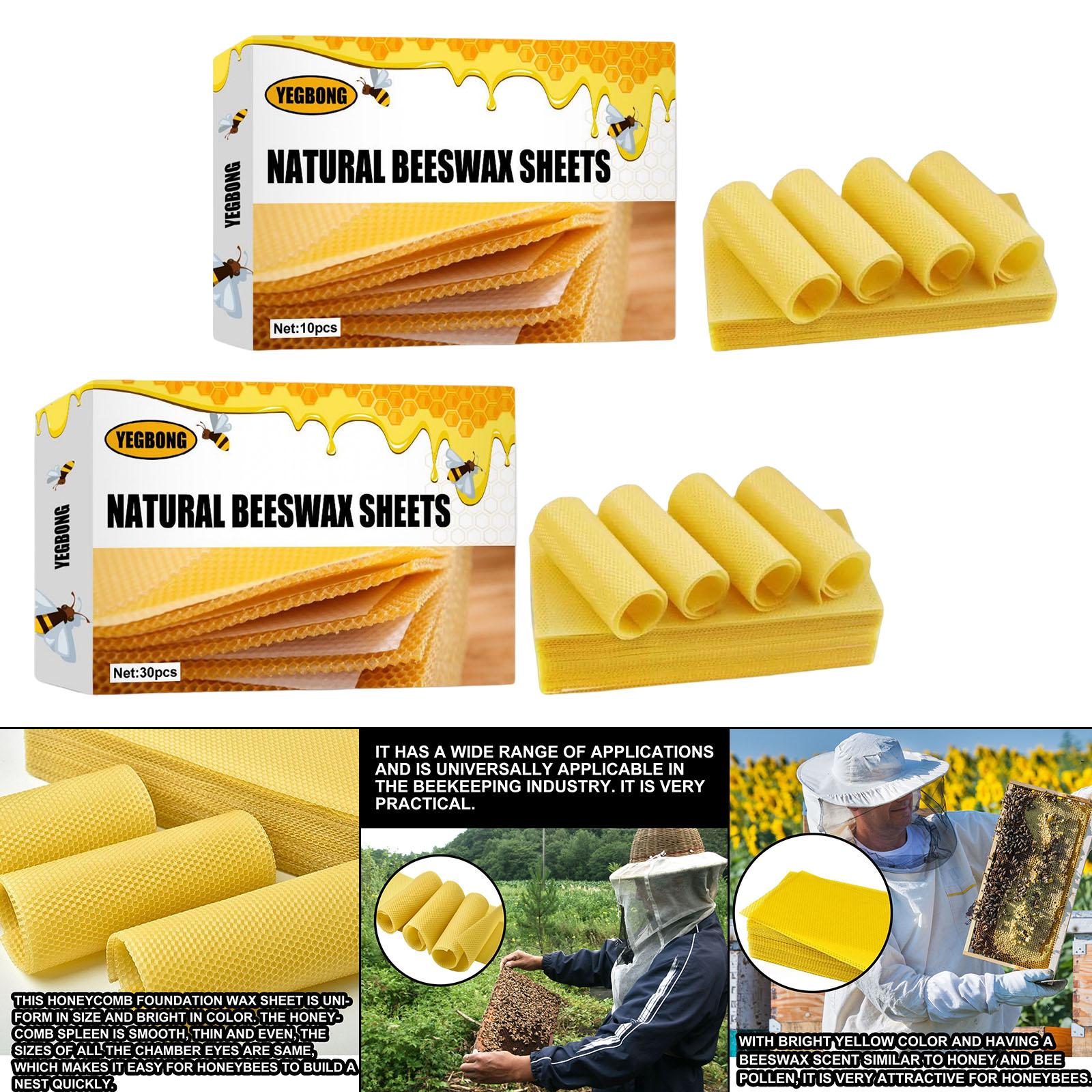 Folhas de cera de abelha, folh - Candle Making Kits avaliação e preço