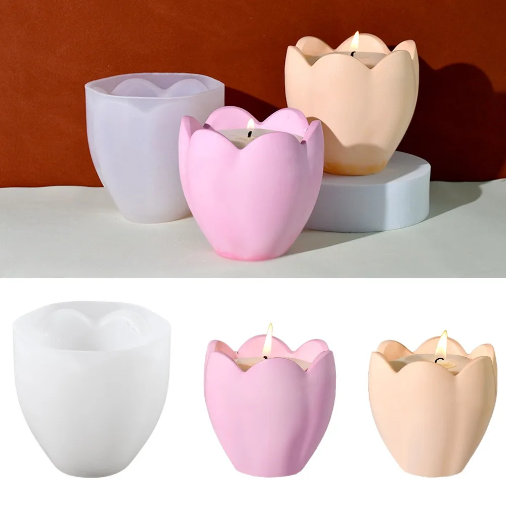Suporte de vela de tulipa, mol - Candle Making Tutorial avaliação e preço