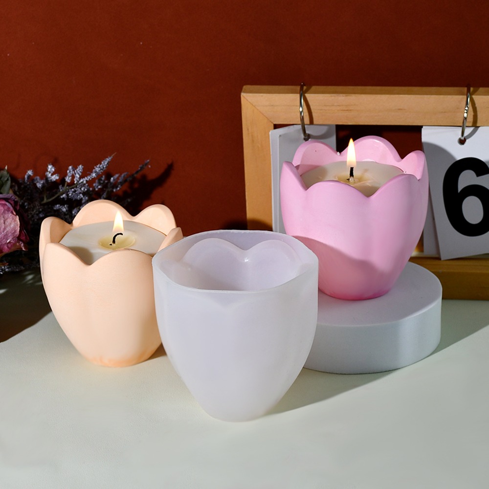 Suporte de vela de tulipa, mol - Candle Making Tutorial avaliação e preço