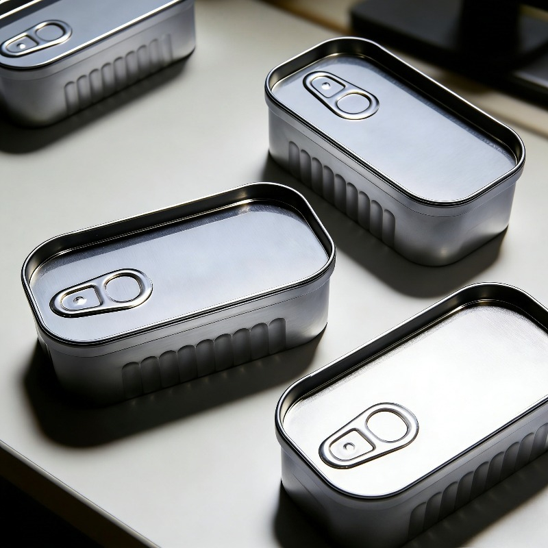 1/2PCS Caixa de Armazenamento  - Tin Container Lid avaliação e preço