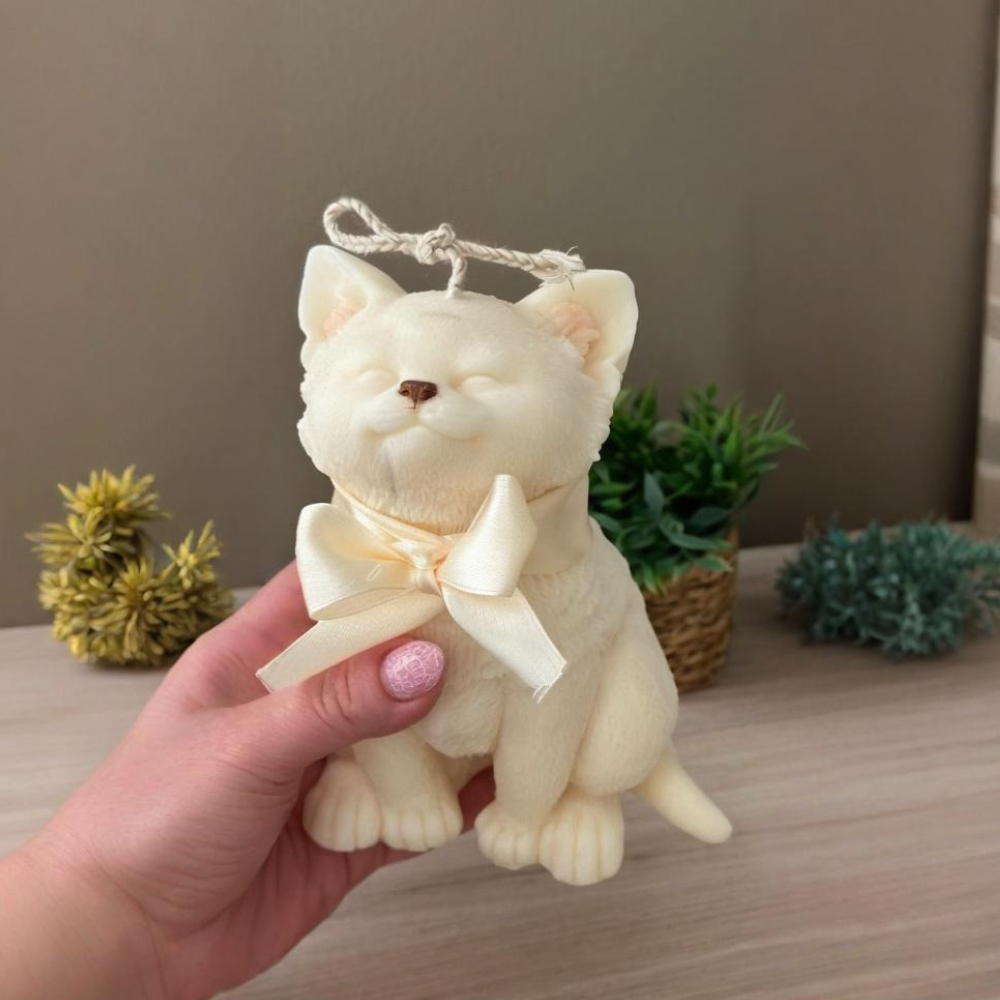 Sorriso gato molde de silicone - Candle Making Tutorial avaliação e preço