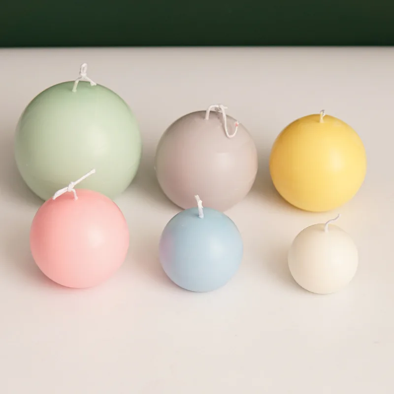 Molde de vela esférica de 5-8c - Candle Making Kits avaliação e preço