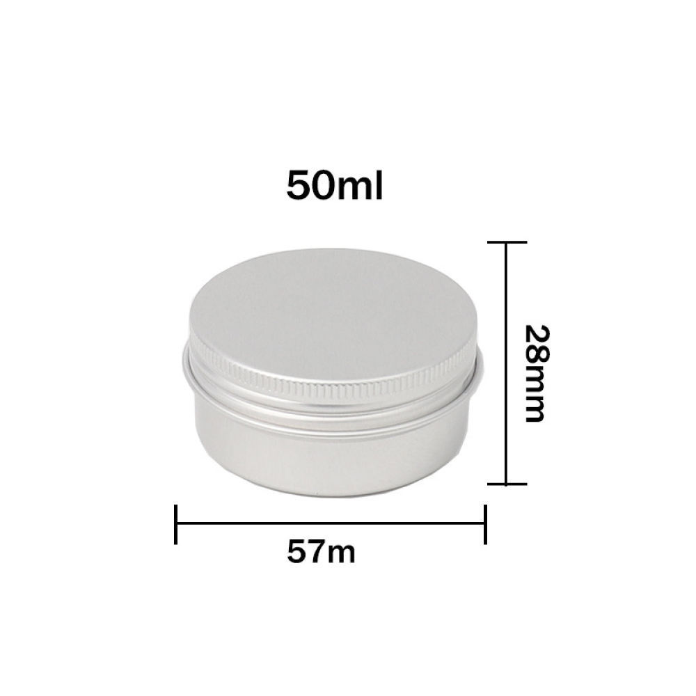 Pote de Creme Redondo de Metal - Tin Container Lid avaliação e preço