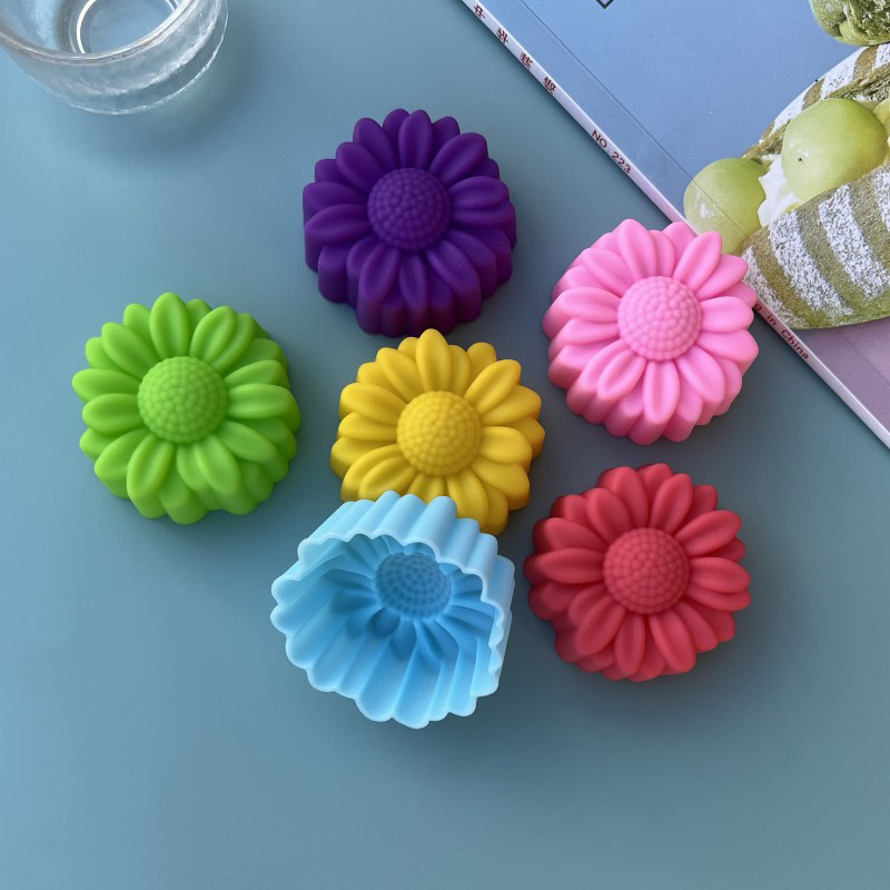 Vários Flower Designs Silicone - Candle Making Tutorial avaliação e preço