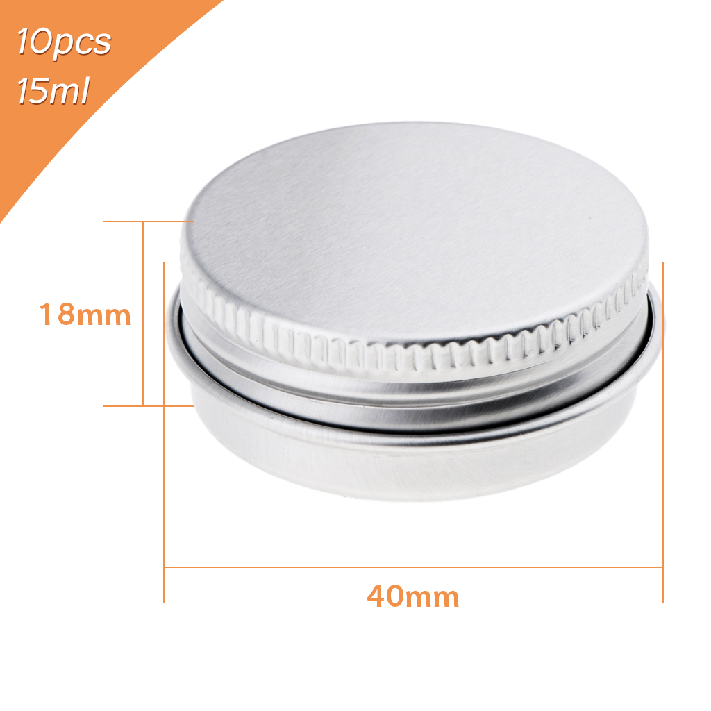 Recipiente cosmético com tampa - Tin Container Lid avaliação e preço