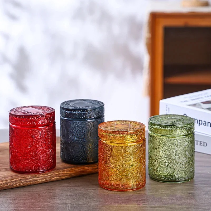 1 unidade – Recipiente de vidr - Candle Making Jars With Lids avaliação e preço